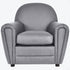 Libra Midhurst Club Chair Concrete Colour Leather