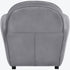 Libra Midhurst Club Chair Concrete Colour Leather