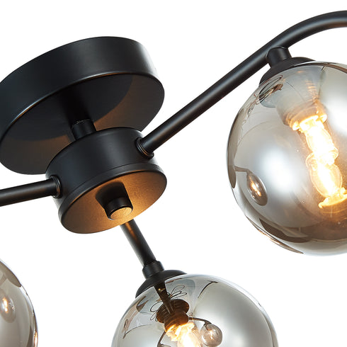 Flush luminaire in Black LL00164