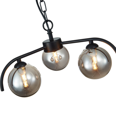 Flush luminaire in Black LL00164