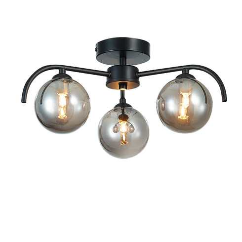 Flush luminaire in Black LL00164