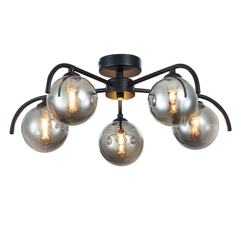 Flush luminaire in Black LL00165