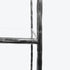 Libra Patterdale Hand Forged Shelving Unit Table Brushed Grey with Glass Shelves