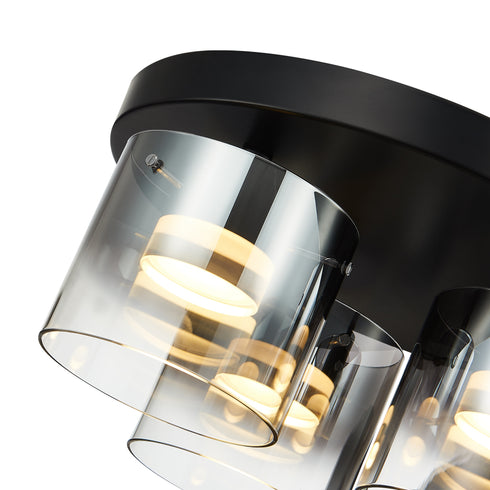 Flush luminaire in Black LL00184