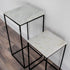 Native Home Lifestyle Marble Display Tables (Set Of 2)