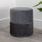 Native Home Lifestyle Round Grey Tassles Stool