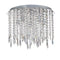 Flush luminaire in Chrome LL00200