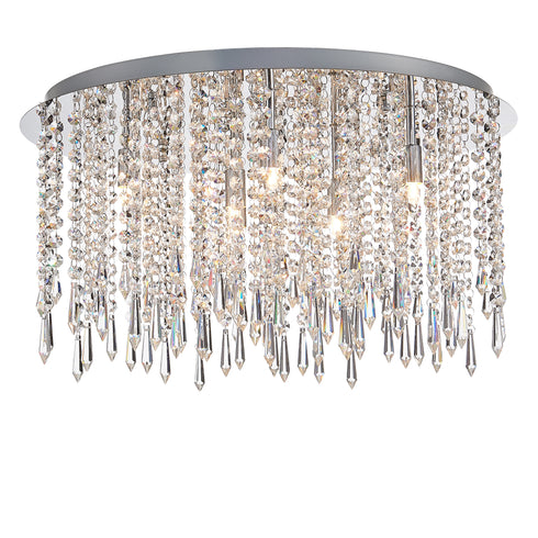 Flush luminaire in Chrome LL00201