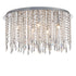 Flush luminaire in Chrome LL00201
