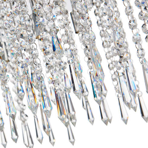 Flush luminaire in Chrome LL00201