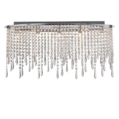 Flush luminaire in Chrome LL00203