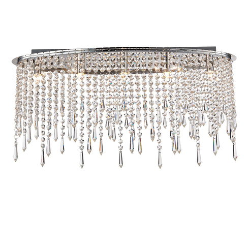 Flush luminaire in Chrome LL00203