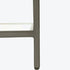 Libra Ullswater Iron Shelving Unit Metallic Black Nickel Finish with Glass Shelves