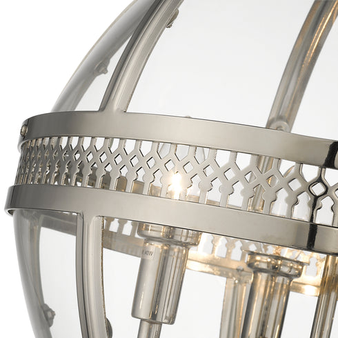 Pendant Luminaire In Nickel LL00207