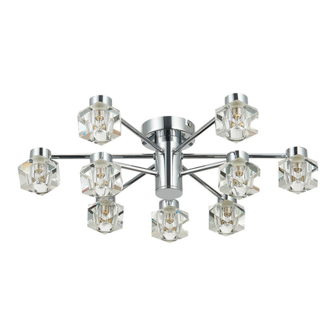 Flush luminaire in Chrome LL00211