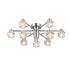 Flush luminaire in Chrome LL00211