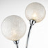 Wall Luminaire In Chrome And Clear LL00214