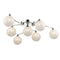 Flush Fitting Luminaire In Chrome And Clear LL00216