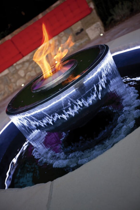 Ecosmart Fire AB8 Ethanol Burner - Stainless Steel Finish - ESF.B.AB8.WTT