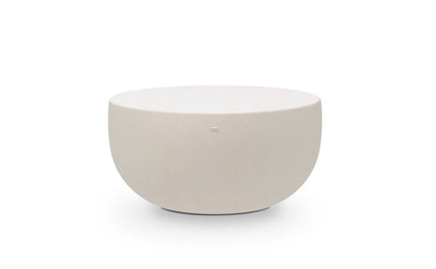Blinde Design Circ M1 Concrete Coffee Table - Bone Finish - BLD.1.T.CIR.M1.BO