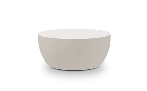 Blinde Design Circ L2 Concrete Coffee Table - Bone Finish - BLD.1.T.CIR.L2.BO