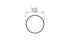 Blinde Design Solo R1 Concrete Stool - Bone Finish - BLD.1.T.SOL.R1.BO