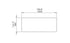 Blinde Design Bloc L1 Concrete Coffee Table - Bone Finish - BLD.1.T.BLC.L1.BO