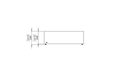 Blinde Design Bloc L4 Concrete Coffee Table - Graphite Finish - BLD.1.T.BLC.L4.GH