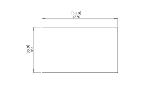 Blinde Design Bloc L6 Concrete Coffee Table - Bone Finish - BLD.1.T.BLC.L6.BO
