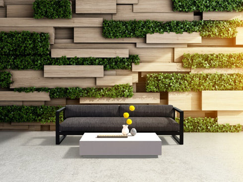 Blinde Design Bloc L6 Concrete Coffee Table - Graphite Finish - BLD.1.T.BLC.L6.GH