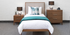 Calla Beds in Walnut/Stone
