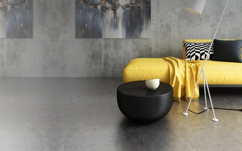 Blinde Design Circ M1 Concrete Coffee Table - Natural Finish - BLD.1.T.CIR.M1.NA