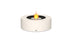 Ecosmart Fire Ark 40 Fire Pit Table - Bone Finish / Stainless Steel Burner - ESF.O.ARK.40.BO