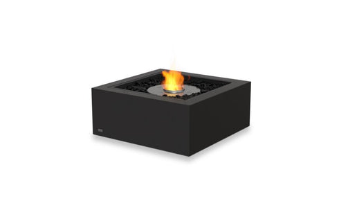 Ecosmart Fire Base 30 Fire Pit Table - Graphite Finish / Stainless Steel Burner - ESF.O.BAS.30.GH
