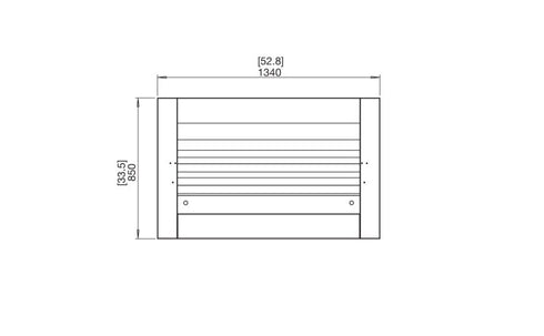 Ecosmart Fire Firebox 1100CV Curved Fireplace Insert - Black Finish / Stainless Steel Burner - ESF.F.1100CV