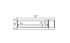 Ecosmart Fire Flex 104BY.BXR Bay Fireplace Insert - Black Finish / Black Burner - ESF.FX.104BY.BXR.B