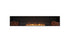 Ecosmart Fire Flex 104SS.BX2 Single Sided Fireplace Insert - Black Finish / Stainless Steel Burner - ESF.FX.104SS.BX2