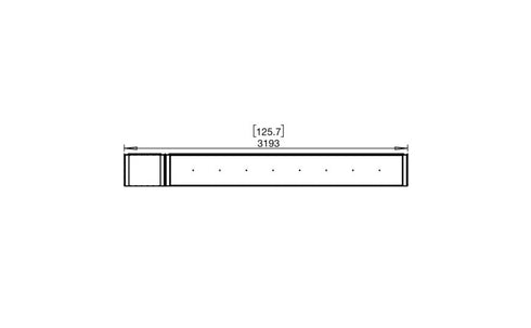 Ecosmart Fire Flex 122BY.BXL Bay Fireplace Insert - Black Finish / Stainless Steel Burner - ESF.FX.122BY.BXL