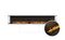 Ecosmart Fire Flex 122BY.BXR Bay Fireplace Insert - Black Finish / Black Burner - ESF.FX.122BY.BXR.B