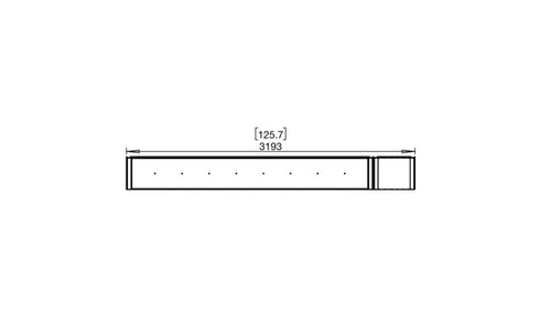 Ecosmart Fire Flex 122BY.BXR Bay Fireplace Insert - Black Finish / Black Burner - ESF.FX.122BY.BXR.B