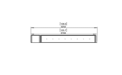 Ecosmart Fire Flex 122LC.BXL Left Corner Fireplace Insert - Black Finish / Stainless Steel Burner - ESF.FX.122LC.BXL