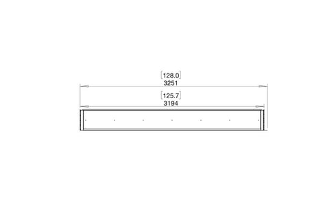 Ecosmart Fire Flex 122LC Left Corner Fireplace Insert - Black Finish / Black Burner - ESF.FX.122LC.B