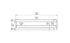 Ecosmart Fire Flex 122PN Peninsula Fireplace Insert - Black Finish / Stainless Steel Burner - ESF.FX.122PN