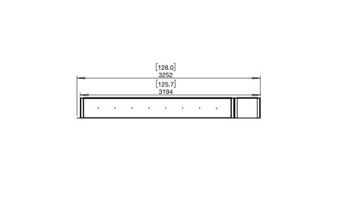 Ecosmart Fire Flex 122RC.BXR Right Corner Fireplace Insert - Black Finish / Stainless Steel Burner - ESF.FX.122RC.BXR