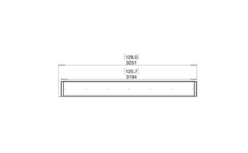Ecosmart Fire Flex 122RC Right Corner Fireplace Insert - Black Finish / Black Burner - ESF.FX.122RC.B