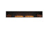 Ecosmart Fire Flex 122SS.BX2 Single Sided Fireplace Insert - Black Finish / Stainless Steel Burner - ESF.FX.122SS.BX2