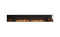 Ecosmart Fire Flex 140RC.BX2 Right Corner Fireplace Insert - Black Finish / Stainless Steel Burner - ESF.FX.140RC.BX2
