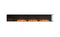 Ecosmart Fire Flex 140RC.BXL Right Corner Fireplace Insert - Black Finish / Stainless Steel Burner - ESF.FX.140RC.BXL