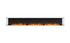 Ecosmart Fire Flex 158BY Bay Fireplace Insert - Black Finish / Stainless Steel Burner - ESF.FX.158BY