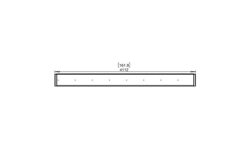 Ecosmart Fire Flex 158BY Bay Fireplace Insert - Black Finish / Stainless Steel Burner - ESF.FX.158BY